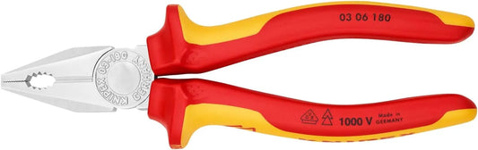 KNIPEX Tools Knipex 03 08 160 SBA Combination Pliers 1000V Insulated