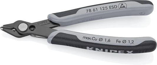 KNIPEX Tools - Electronics Super Knips, ESD (7861125ESD), 5-Inch