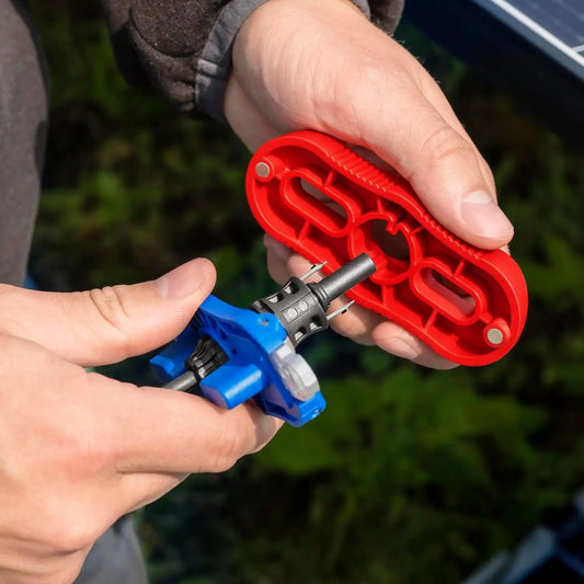 KNIPEX 97 49 66 3 Assembly Tool for MC4® / MC4® Evo 2, 4"