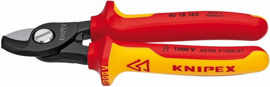 KNIPEX 95 18 165 US 1,000V Insulated Cable Shears
