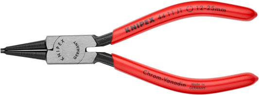 KNIPEX Tools - Circlip Pliers, Internal, Straight, 3/4"-2 23/64" Bore Dia. (4411J2), 7.25