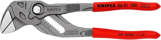 KNIPEX Tools - Pliers Wrench, Black Finish (8601180), 7 1/4-Inch, Black Finish