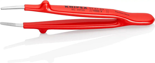 KNIPEX 92 67 63 1,000V Insulated Precision Tweezers