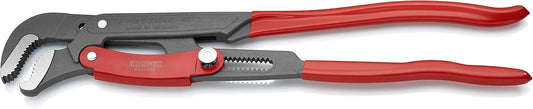 KNIPEX Tools 83 61 020, Rapid Adjust Swedish Pipe Wrench, 22