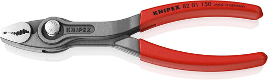 KNIPEX Tools 00 20 06 US4 3 Pc TwinGrip Pliers Set, Plastic Dipped (6", 8", 10")