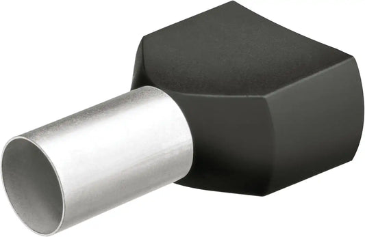 KNIPEX Tools 97 99 373 16 AWG (1.5 mm²) Twin Wire End Ferrule With Collar