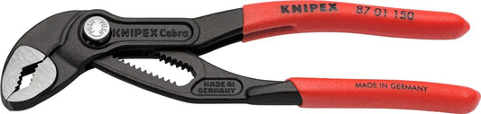 KNIPEX 87 01 150, 6 in. Cobra® Water Pump Pliers, Capacity 1-1/4 in.
