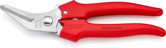 KNIPEX Tools 95 05 185, 7 1/4-Inch Combination Cutting Shears