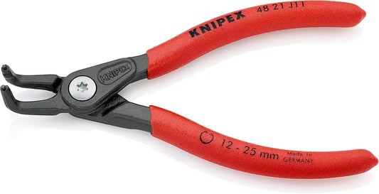 48 21 J11 SB Precision Circlip Pliers 12-25mm 90° Angled In Blister Packaging