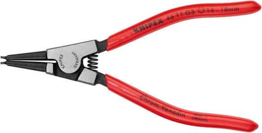 KNIPEX 46 11 G3 External Straight Circlip Snap-Ring Pliers