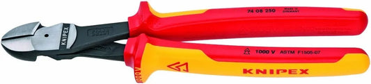 KNIPEX - 74 08 250 US Tools - High Leverage Diagonal Cutters, 1000V Insulated (7408250US)
