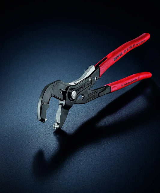 Knipex Tools 85 51 250 AF 10" Hose Clamp Pliers with Locking Device