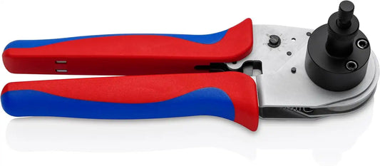 KNIPEX Tools 97 52 67 DT Crimping Pliers - Four-Mandrel For DT Contacts, 9"