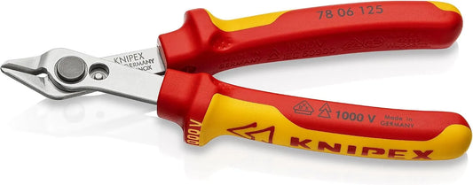 KNIPEX Tools 78 06 125 Super Knips 1000V Insulated, 5-Inch