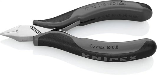 KNIPEX 77 72 115 ESD Electronics Diagonal Cutter Comfort Grip