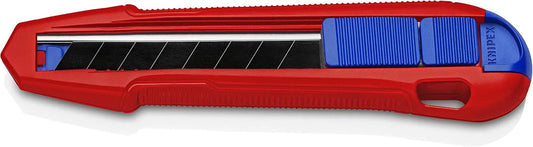 KNIPEX Tools CutiX Universal Snap Knife, 6-1/2", Red/Blue