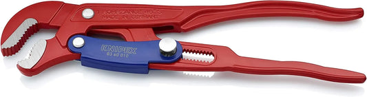 KNIPEX Tools 83 60 010 Swedish Pattern Pipe Wrench-S Shape Fast Adjust, 12.75"
