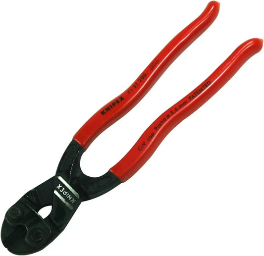 KNIPEX 71 31 200 CoBolt Compact Bolt Cutter With Notched Blade, 8-Inch