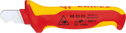 KNIPEX 98 53 03 1,000V Insulated Dismantling Knife