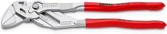 KNIPEX Tools - Pliers Wrench, Chrome (8603250), 10-Inch