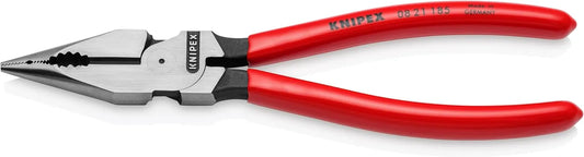 KNIPEX Tools 08 21 185 Needle-Nose Combination Pliers, 7-1/4"