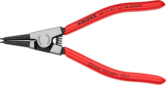 KNIPEX Tools 46 11 A1 External Straight Retaining Ring Pliers 5.75-Inch