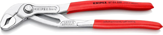 KNIPEX 87 03 250, 10 in. Cobra® Water Pump Pliers, Capacity 2 in.