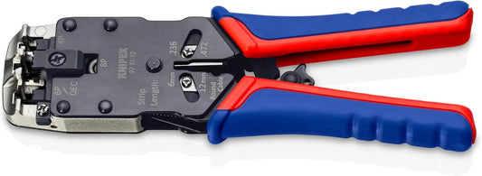KNIPEX 97 51 12 Western Plug Type Comfort Grip Crimping Pliers