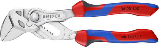 KNIPEX Tools 86 05 150 6-Inch Pliers Wrench Comfort Grip