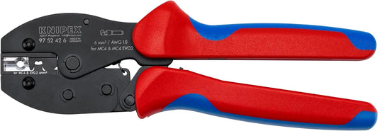 KNIPEX 97 52 42 6 PreciForce® Crimping Pliers for MC4®/MC4® Evo 2, 8-1/2"
