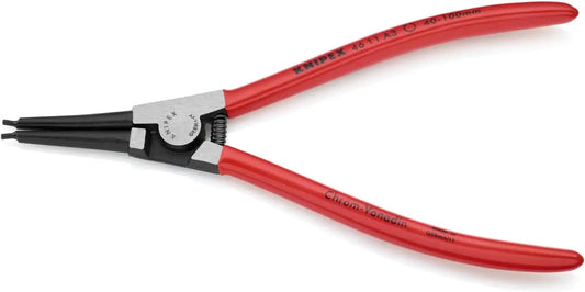 KNIPEX Tools 4611A3 External Straight Retaining Ring Pliers, 8.25-Inch