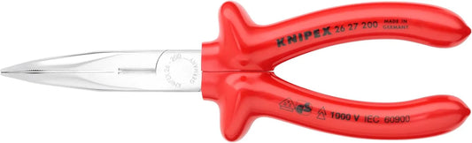 Long Nose 40 Angled Pliers w/Cut-1000V Insulated