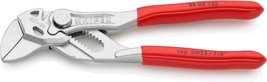KNIPEX Tools 86 03 125, 5-Inch Mini Pliers Wrench