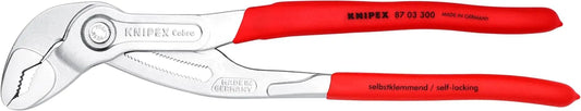 KNIPEX 87 03 300, 12 in. Cobra® Water Pump Pliers, Capacity 2-3/4 in.