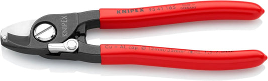 KNIPEX Tools 95 41 165 Cable Shears with Stripper, 6.5"