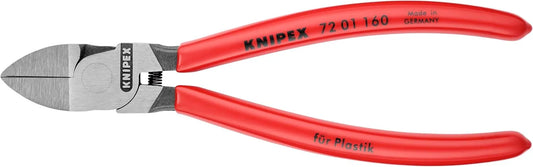 KNIPEX - 72 01 160 Tools - Diagonal Flush Cutter for Plastics (7201160)