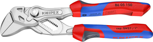 KNIPEX Tools 86 05 150 6-Inch Pliers Wrench Comfort Grip