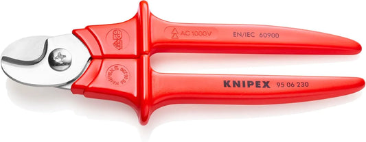 KNIPEX 95 06 230 1,000V Insulated Cable Shears