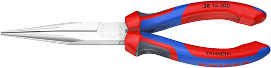 KNIPEX - 38 15 200 Tools - Long Nose Pliers Without Cutter, Multi-Component (3815200)