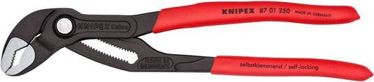 KNIPEX 87 01 250, 10 in. Cobra® Water Pump Pliers, Capacity 2 in.