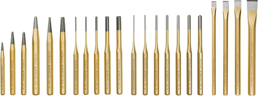 Rennsteig 9R 400 022 22 Pc Punch and Chisel Set